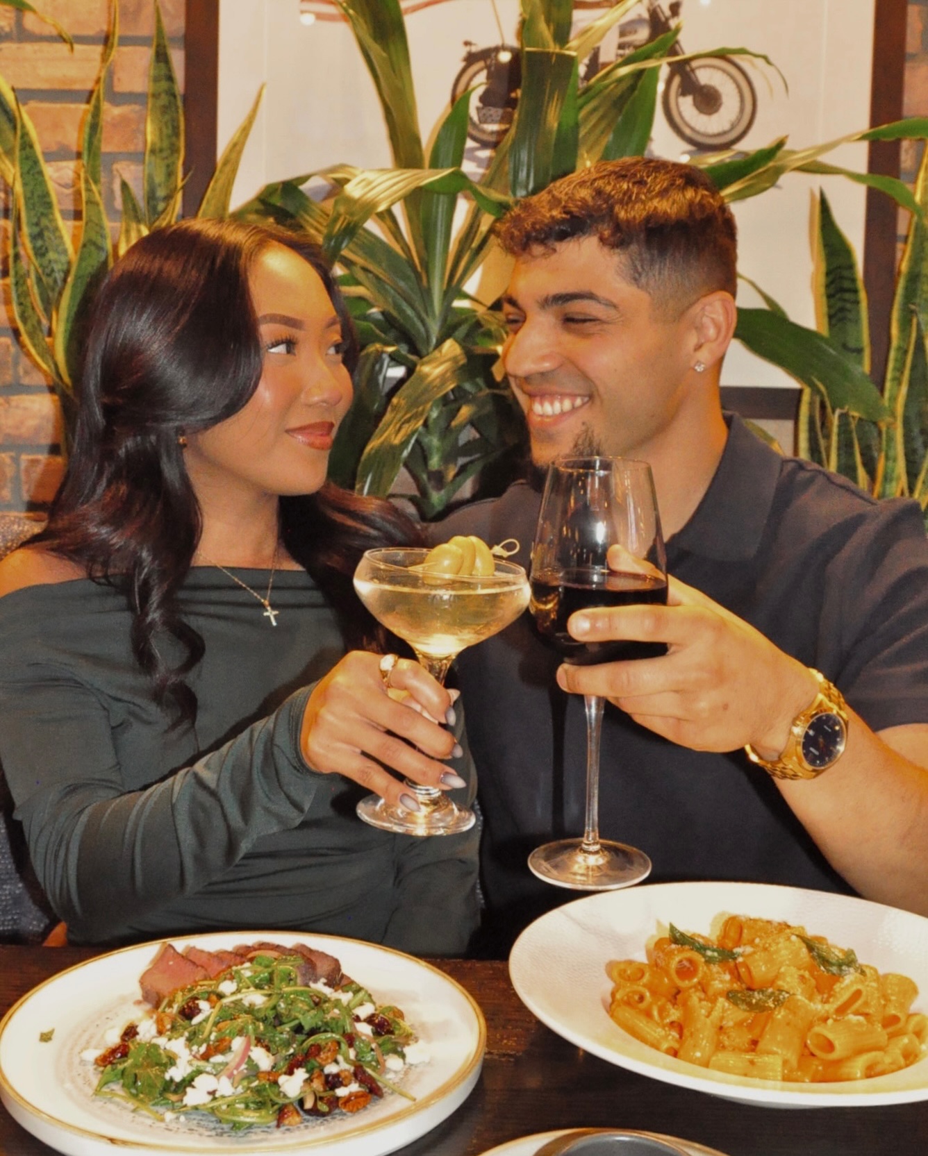 Green Goddess Salmon with mashed sweet potatoes